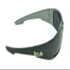 Belle Donne- Gangster Sunglass Hardcore Dark Lens Sunglasses Men Women - Black view 3