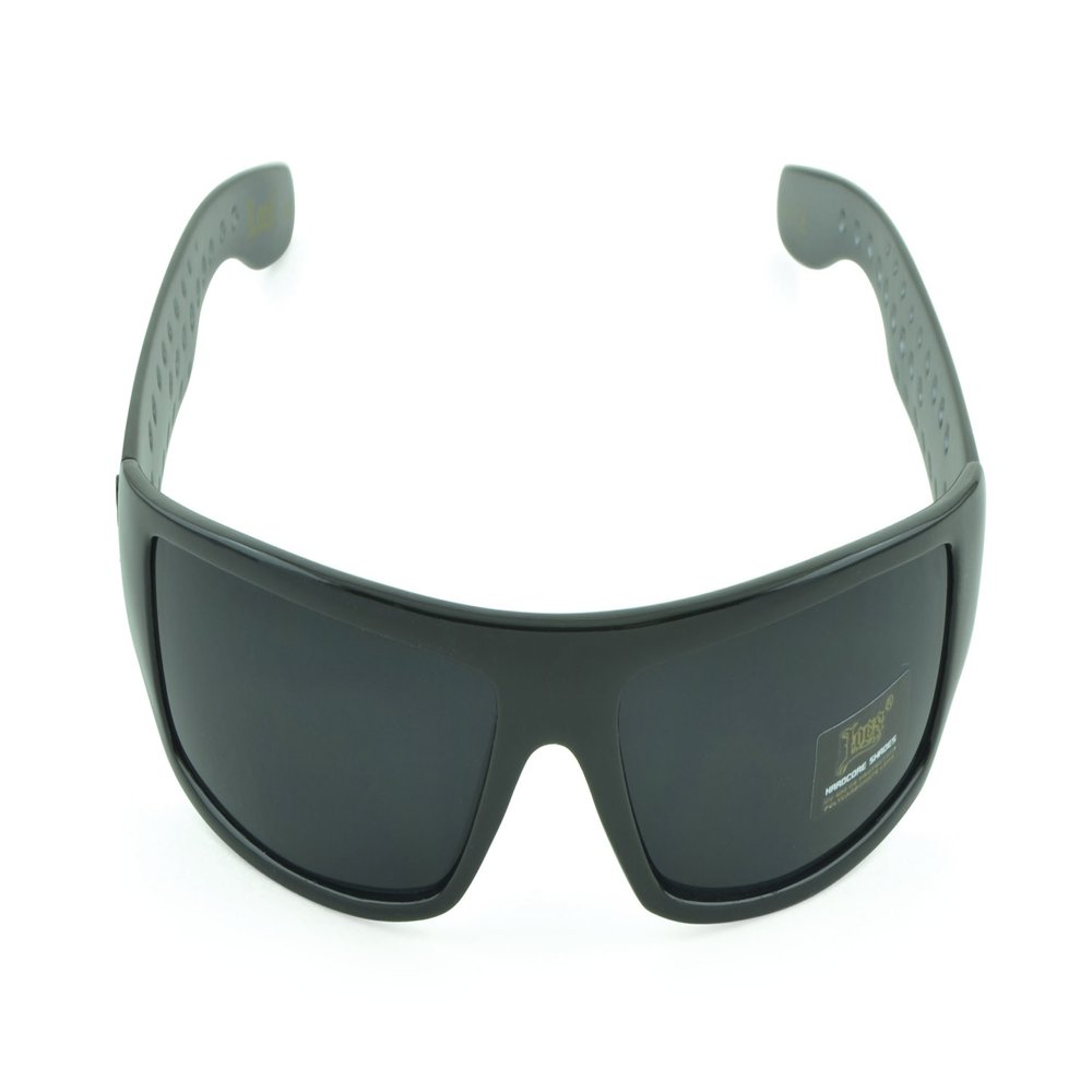Belle Donne- Gangster Sunglass Hardcore Dark Lens Sunglasses Men Women - Gray