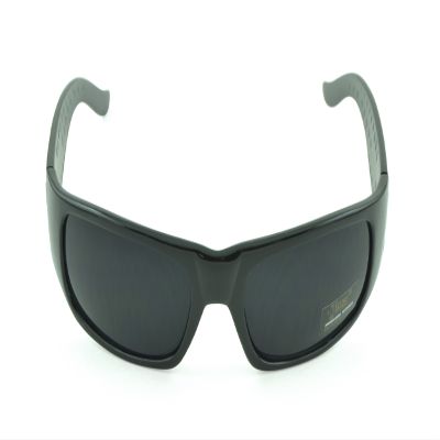 Belle Donne- Gangster Sunglass Hardcore Dark Lens Sunglasses Men Women - Gray