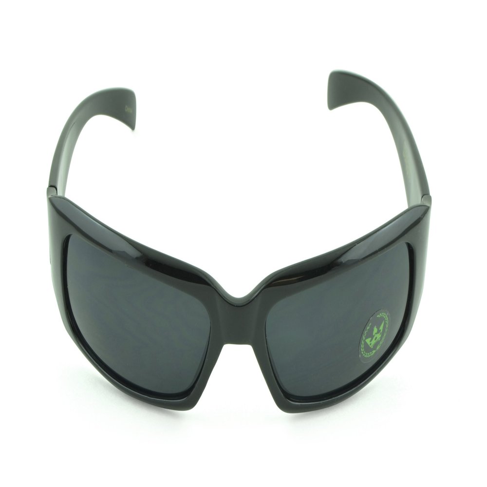 Belle Donne- Gangster Sunglass Hardcore Dark Lens Sunglasses Men Women - Black