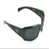 Belle Donne- Gangster Sunglass Hardcore Dark Lens Sunglasses Men Women - Black view 2