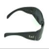 Belle Donne- Gangster Sunglass Hardcore Dark Lens Sunglasses Men Women - Black view 3