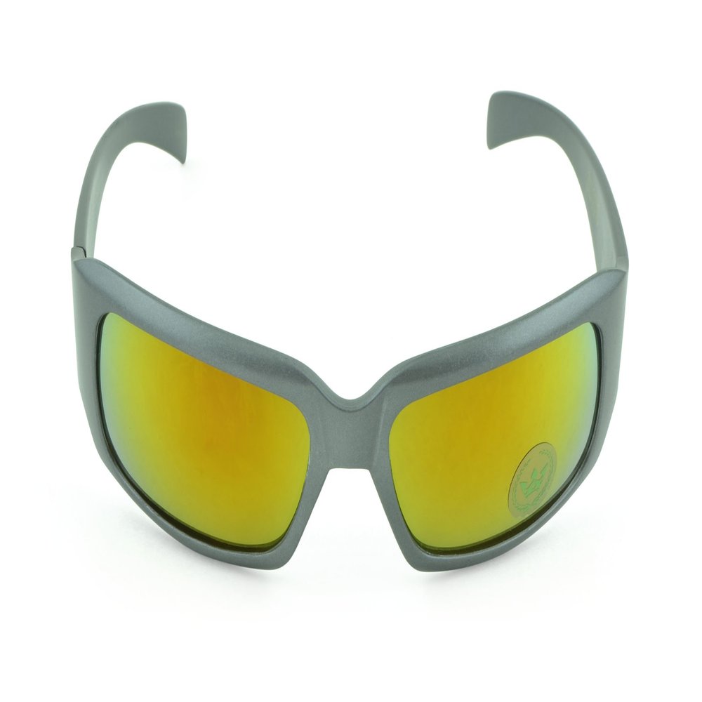 Belle Donne- Gangster Sunglass Hardcore Dark Lens Sunglasses Men Women - Gray