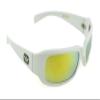 Belle Donne- Gangster Sunglass Hardcore Dark Lens Sunglasses Men Women - White view 2