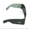 Belle Donne- Gangster Sunglass Hardcore Dark Lens Sunglasses Men Women - White view 3