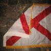 3x5 Alabama AL State Poly Nylon Flag with Sleeve and Fringe Flag 3'x5' Banner view 3