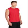 Clothe Co. Sleeveless Shirts for Men, Muscle Shirts for Men Dry Fit Tank Top, True Red, M view 2