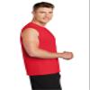 Clothe Co. Sleeveless Shirts for Men, Muscle Shirts for Men Dry Fit Tank Top, True Red, M view 4