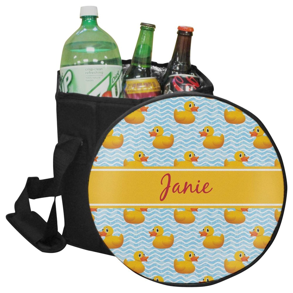 YouCustomizeIt Personalized Rubber Duckie Collapsible Cooler & Seat