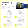 BFR BANDS PRO Blood Flow Restriction Bands for Arms, Legs & Glutes Occlusion Training, Help Gain Muscle Without Heavy Weight Lifting, Quick-Release Strong Elastic Strap for Men & Women view 2