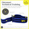 BFR BANDS PRO Blood Flow Restriction Bands for Arms, Legs & Glutes Occlusion Training, Help Gain Muscle Without Heavy Weight Lifting, Quick-Release Strong Elastic Strap for Men & Women view 3