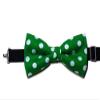 EmilyRose Couture St. Patrick's Day Bow Ties (Medium (6-12 Years of age), Green/White Dots) view 3