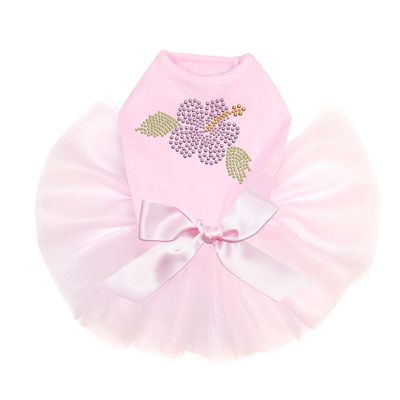 Dog in the Closet, Small Light Pink Hibiscus - Dog Tutu - Dog Tutu