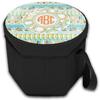 YouCustomizeIt Personalized Teal Ribbons & Labels Collapsible Cooler & Seat view 2