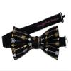 EmilyRose Couture Valentine's Bow Ties (Adult (12 and older), Cupid's Ammo (Black & Gold)) view 1