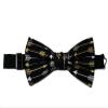 EmilyRose Couture Valentine's Bow Ties (Adult (12 and older), Cupid's Ammo (Black & Gold)) view 2