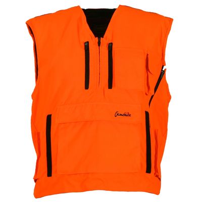 Gamehide Mountain Pass Extreme Big Game Blaze Deer Hunting Vest (Solid Blaze Orange, 2X-Large)