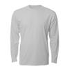 Denali Performance Men's Mega Solar ProtectUV Long Sleeve, Light Grey, Medium view 1