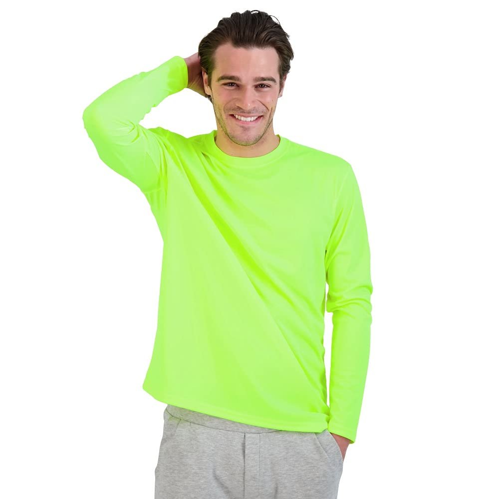 Denali Performance Men's Mega Solar ProtectUV Long Sleeve, Radium, XX-Large