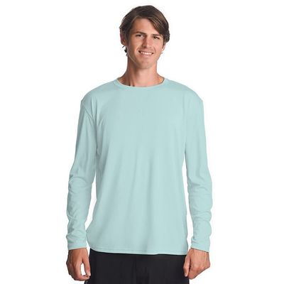 Denali Performance Men's Mega Solar ProtectUV Long Sleeve, Sea Frost, Large