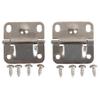 Coleman Replacement Cooler Hinges (2-Pack) Stainless Steel 2 Steel Hinges & 8 Mounting Screws to Repair Coolers view 1