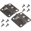 Coleman Replacement Cooler Hinges (2-Pack) Stainless Steel 2 Steel Hinges & 8 Mounting Screws to Repair Coolers view 3