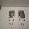 Coleman Replacement Cooler Hinges (2-Pack) Stainless Steel 2 Steel Hinges & 8 Mounting Screws to Repair Coolers view 4
