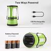 LE LED Camping Lantern Rechargeable, 600LM, Detachable Flashlight, Camping Essentials, Perfect Lantern Flashlight for Hurricane Emergency, Hiking, Fishing and More, USB Cable and Car Charger Included view 3