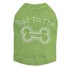 Bad to The Bone Dog Shirt 4XL Lime Green view 1