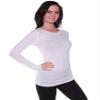 Active Basic Athletic Fitted Plain Long Sleeves Round Crew Neck T Shirt Top,2 Pack - White, Charcoal,Medium view 4
