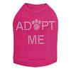 Adopt Me with Paw Dog Shirt XS Fuchsia view 1