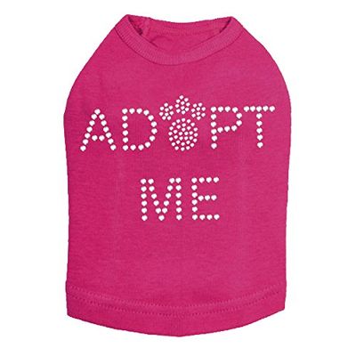 Adopt Me with Paw Dog Shirt M Fuchsia
