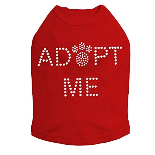 Adopt Me with Paw Dog Shirt M RED