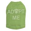 Adopt Me with Paw Dog Shirt XL Lime Green view 1