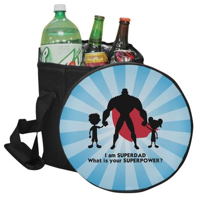 YouCustomizeIt Personalized Super Dad Collapsible Cooler & Seat