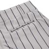 Champro Traditional Fit Triple Crown Classic Baseball Pants with Knit-in Pinstripes and Reinforced Sliding Areas, Grey, Navy pin, Medium view 4