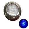 Pactrade Marine Boat Blue LED Ceiling Light SS304 Housing Surface Mount 12V 17LM 6 LEDs view 1