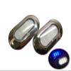 Pactrade Marine Boat 1 Nature White & 1 Blue LED Light SS304 Housing Surface Mount view 1