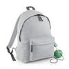 BagBase Unisex's BG125LGGP Original Fashion Backpack, Light Grey/Graphite Grey, Medium view 2