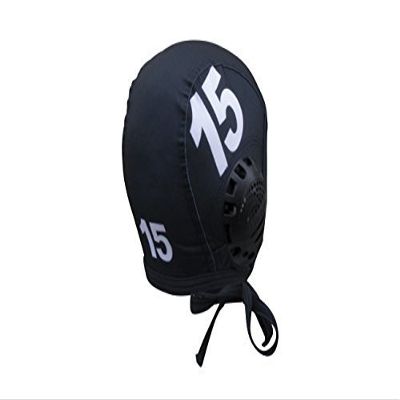 TURBO Standard Water Polo Cap Set with 3 Numbers (Black)