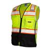 ML Kishigo 1515-4X Black Series Vest Class 2 Lime 4X view 2