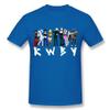 AICH Men's RWBY Team Logo Poster RoyalBlue T Shirt Size XL view 1