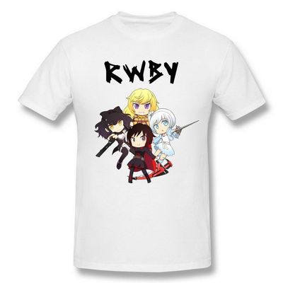 AICH Men's RWBY Team JNPR Logo Poster Black T Shirt