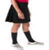 Classroom Uniforms Juniors Stretch Double-Pleated Scooter, Black, 13/14 view 4