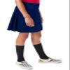 Classroom Uniforms Juniors Stretch Double-Pleated Scooter, Dark Navy, 21/22 view 4