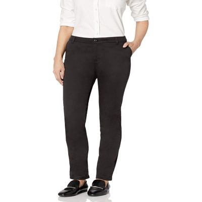 Classroom Uniforms Juniors Stretch Skinny Leg Pant, Black, 21/22