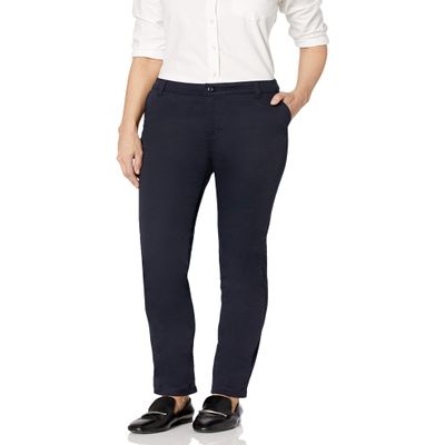Classroom Uniforms Juniors Stretch Skinny Leg Pant, Dark Navy, 5/6