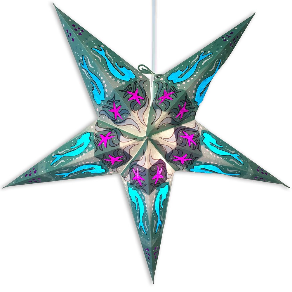 Whirled Planet Mermaid Star Lantern
