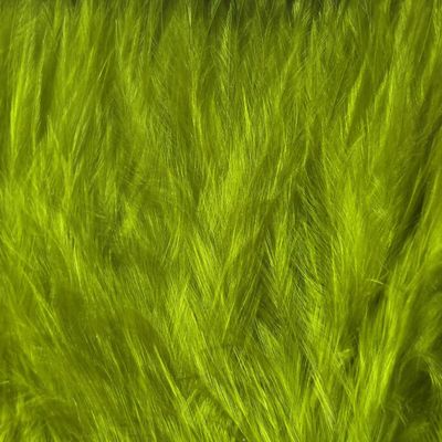 Hareline Fly Tying Wooly Bugger Marabou - Yellow Olive
