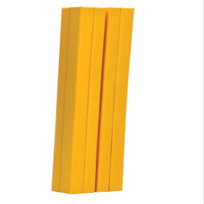 Vestil V-PAD-I-67-Y Vinyl Column Protective Pad I-Beam 6 Ft. x 7 in. Yellow
